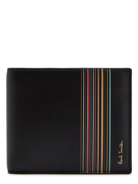 Paul Smith Paul Smith Signature Striped Logo Leather Wallet