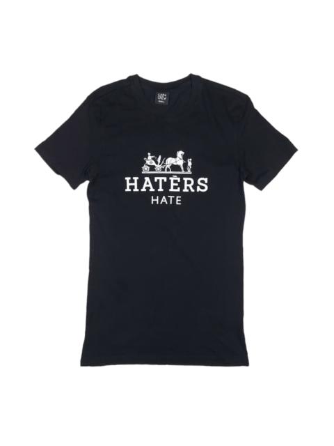 Other Designers Goat Crew Hater Hate Hermes Parody Black T-Shirt