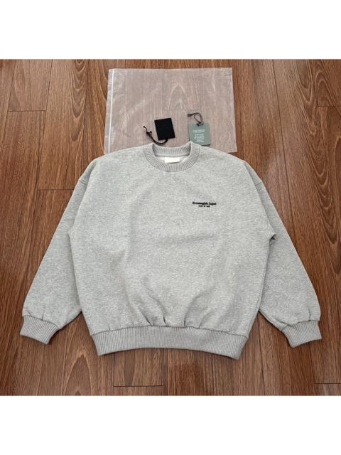 Z Zegna Zegna x Fear of God Collaboration: China Exclusive – Loose-Fit Crewneck Sweatshirt