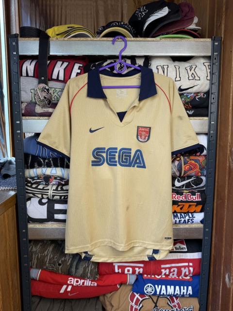 Nike 2001 FC Arsenal SEGA Golden Kit Nike Jersey