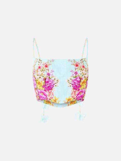 CAMILLA CORSET CROP TOP