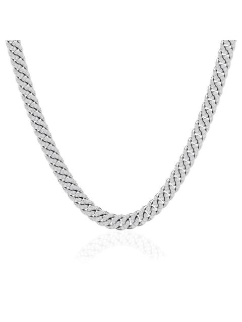 Other Designers Brilliant Diamond Cuban Men's Neckalce ( 50% coverage)