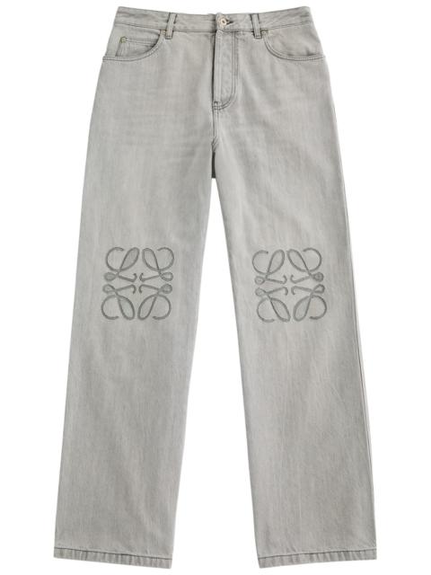Loewe Anagram Wide-leg Jeans