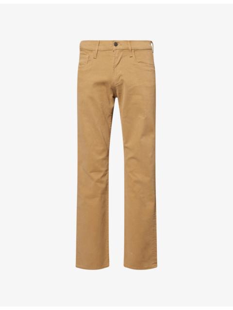 Citizens of Humanity Elijah Straight-Leg Stretch-Denim And Cashmere Jeans