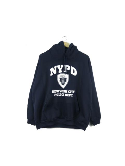 Other Designers Other - NYPD Big Logo Hoodie Sweatshirt