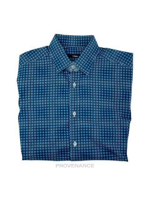 Z Zegna Button Down Shirt - Blue