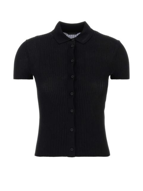 BALENCIAGA Balenciaga Women Black Viscose Blend Cardigan