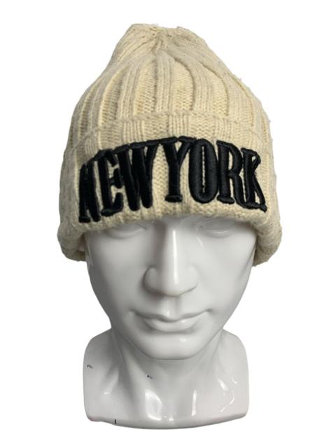 Other Designers Nice Design Beanie New York Hat