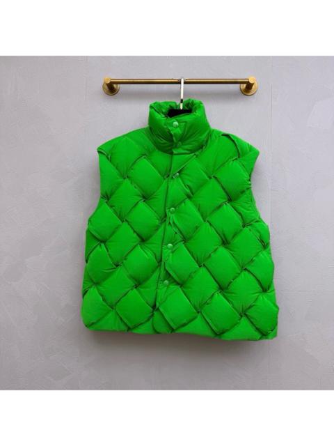 Bottega Veneta Bottega Veneta Woven Nylon Padded Vest