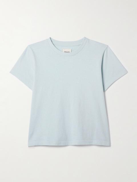 KHAITE Emmylou Cotton-jersey T-shirt
