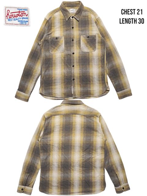 Other Designers Flannel × Vintage - Cropped Checked Cotton Flannel Shirt by Rouston