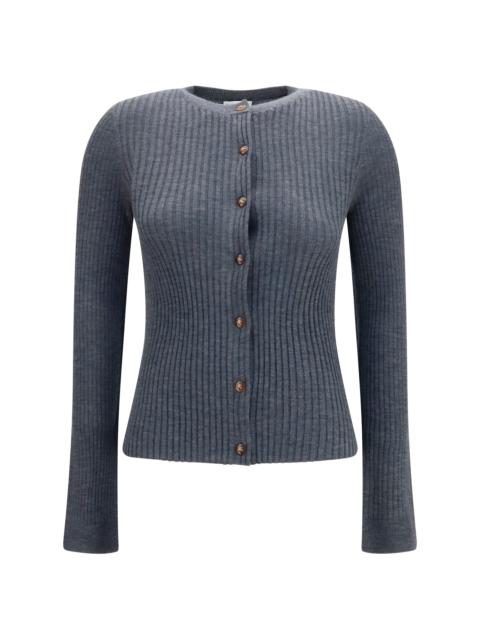 Burberry Burberry Cashmere Cardigan Grey Melange
