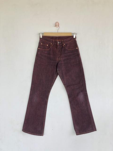 Other Designers Vintage - Vintage Levis Jeans Purple Flare Levis 550 Denim Pants
