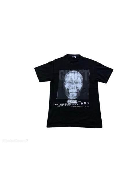 Other Designers vintage ghost in the shell x ray of human skull art tees
