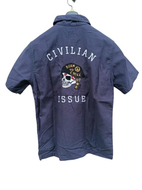 Other Designers X Large - Xlarge Civillian Issue Born To Chill Embroided Button-ups