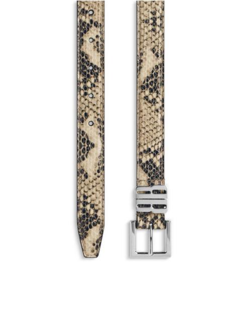 BALENCIAGA Women's Bb Editor Belt in Natural