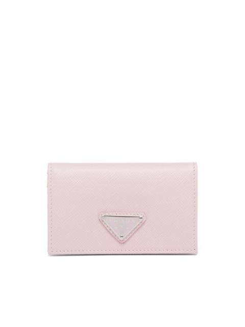 Prada triangle-logo cardholder
