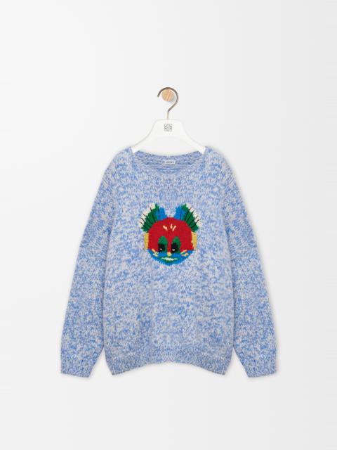 Loewe Sweater in wool and mohair blend