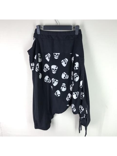 Other Designers Japanese Brand - Skull Printed Baggy Loose Fit Harem Pants