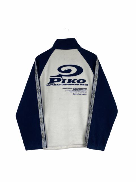 Other Designers Vintage - VINTAGE PIKO HAWAIIAN LONGBOARD WEAR BIG LOGO FLEECE SWEATER