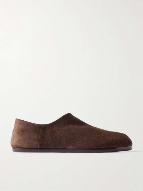 Tabi Split-Toe Suede Loafers