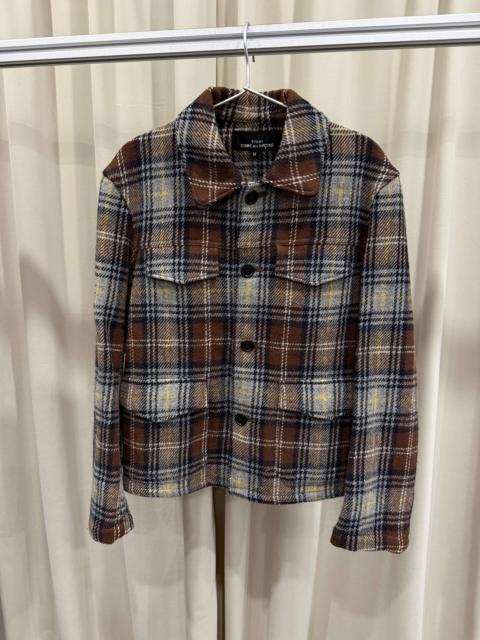 Comme Des Garçons Comme Des Garcons Tricot Plaid Jacket