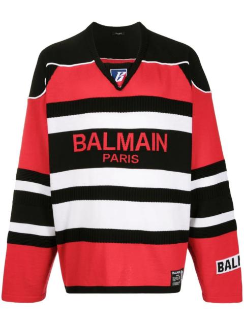 logo-print jumper