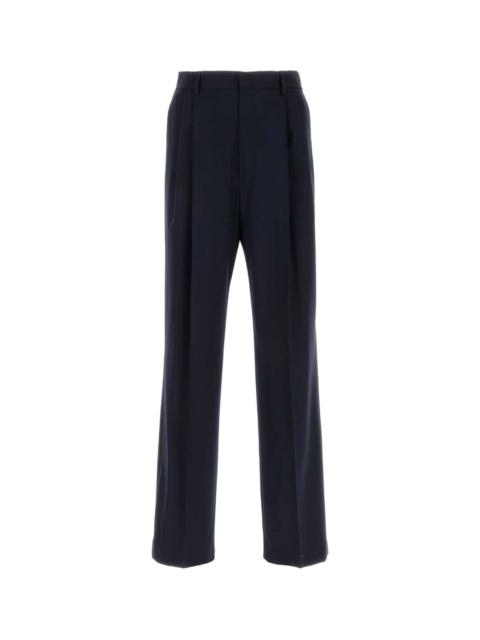 Dries Van Noten Dries Van Noten Men Navy Blue Wool Panrom Pant