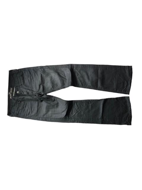 Other Designers Vanquish License Murder waxed flare denim pants