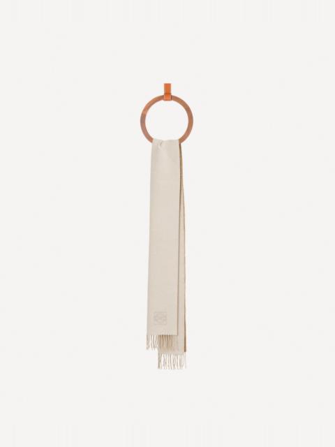Loewe Bi-Colour Wool-Blend Scarf