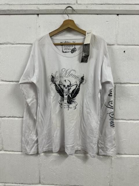 Other Designers If Six Was Nine - Grunge Punk Styled Gothic Ivan Hoe Long Sleeve Tee