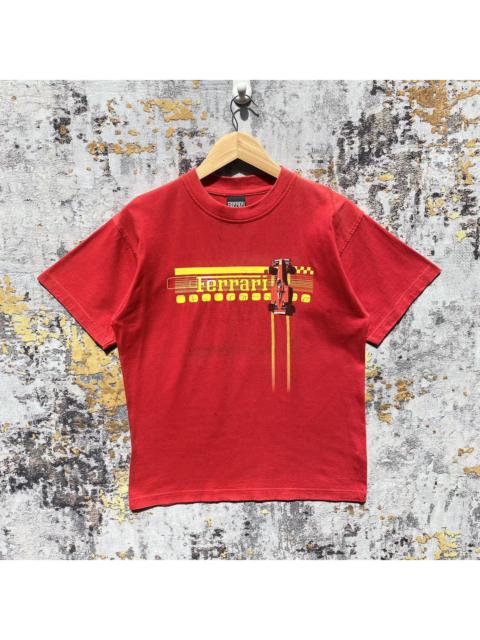 Vintage Ferrari Formula 1 Shirt Mattel Hot Wheels