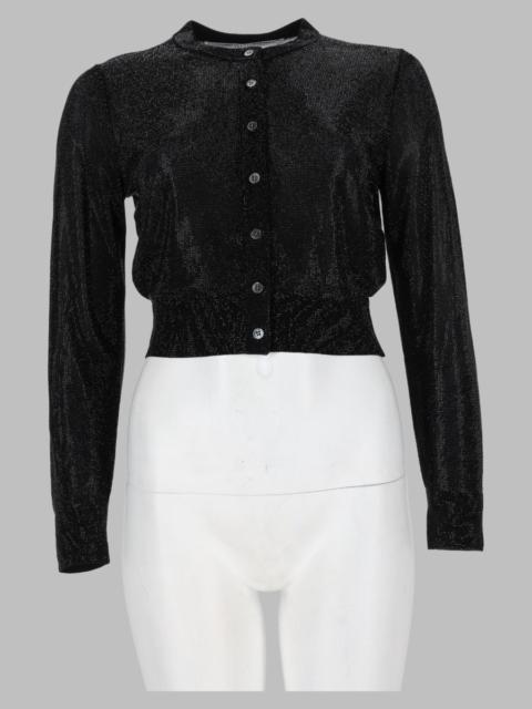 Alexander Wang Alexander Wang Women Cardigan Cropped Con Perline Trasparenti