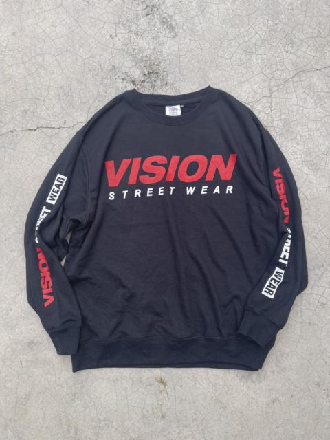 Other Designers Vision Streetwear - Vision Streetwear Sleeve spellout Crewneck light pullover