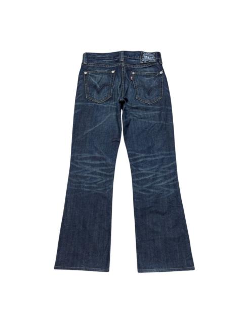 Levi's 2000s Levis 708 Flare Jeans Low Rise Hedi Slimane