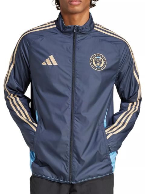 adidas adidas Adult Philadelphia Union 2025 Navy Anthem Reversible Jacket
