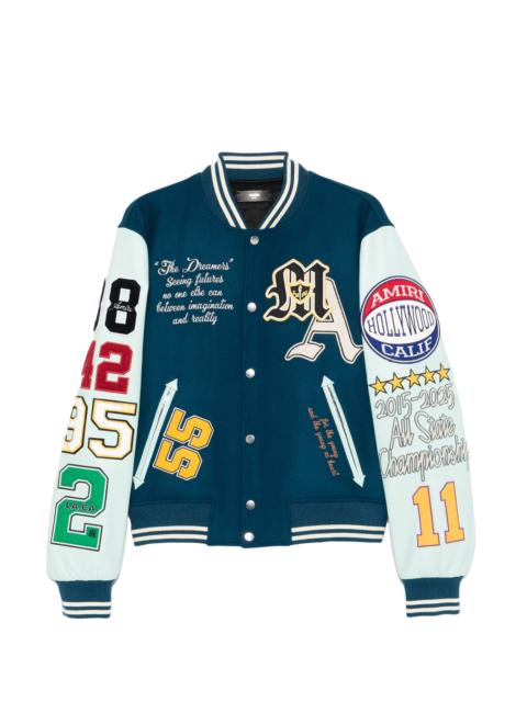 AMIRI Amiri Appliqué Bomber Jacket