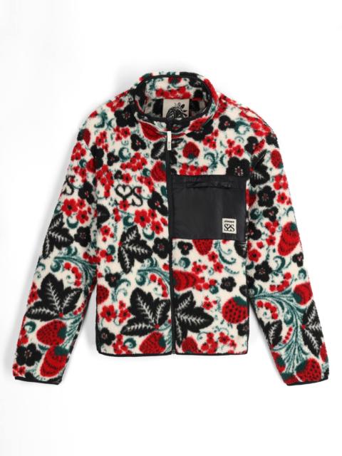 SPYDER Womens Society Fleece Jacket - Society Racing Green