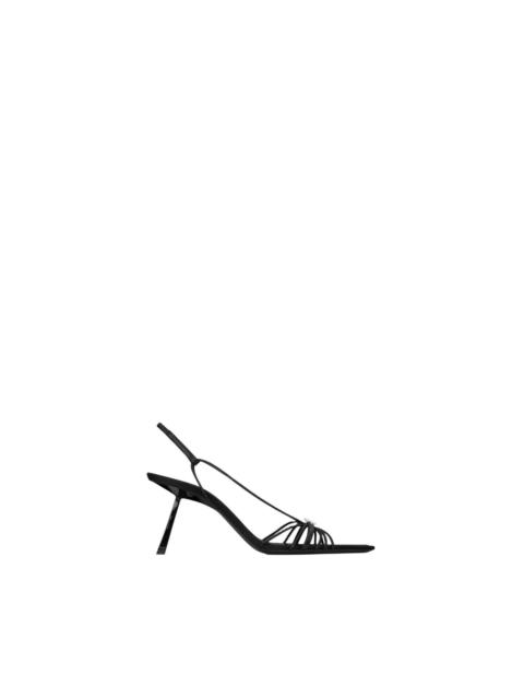 SAINT LAURENT SAINT LAURENT Jerry Black $1600 Sandals New & Authentic (Wom