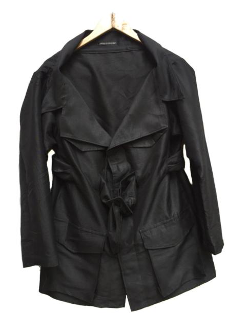 Yohji Yamamoto Avant- garde Mohair Silk Jacket belt