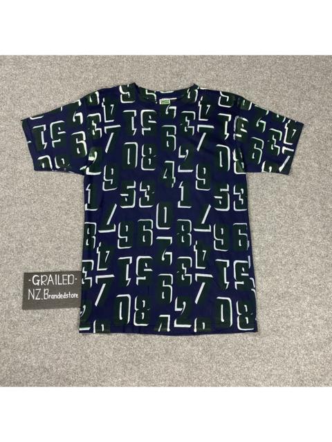 Other Designers Vintage - CHECWICK by 🔥SUGAR CANE🔥AOP ‘Numbers’ Tshirt