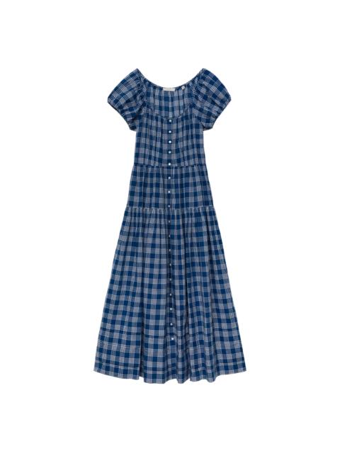 DÔEN Valenne Plaid Dress