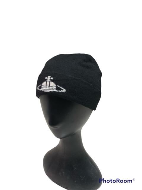 Vivienne Westwood Vivienne Westwood Beanie Hat Orb Logo Design