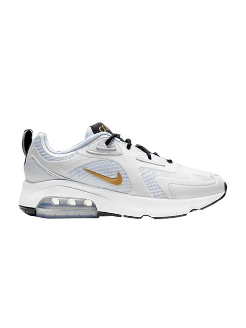 Nike Wmns Air Max 200 'White Metallic Gold'