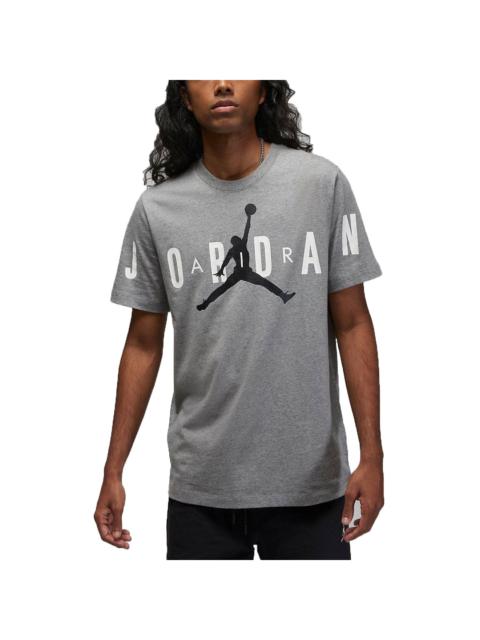 Jordan Air Jordan Jumpman Logo T-shirt (Asia Sizing) 'Grey' DV1446-091