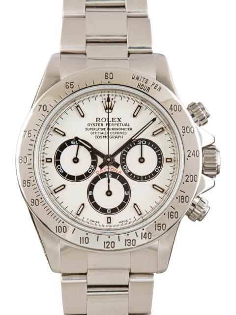 ROLEX Rolex Daytona Ref 16520 White Index Dial