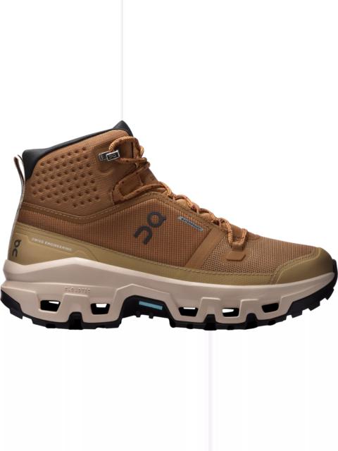 On On Women's Cloudrock Mid Waterproof Hiking Boots