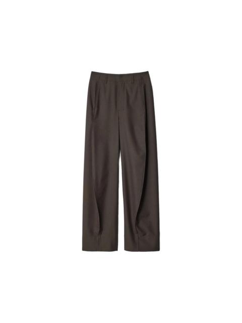 Lemaire Lemaire Brown Trousers - Tailored Trousers Women