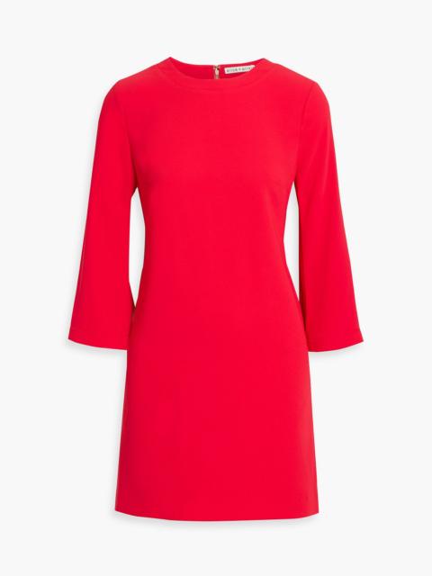 Alice + Olivia Eleonora crepe mini dress