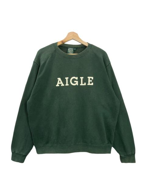 Other Designers Aigle Big Logo Printed Crewneck Sweatshirt Size M